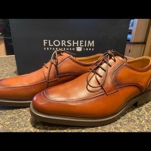 *Brand New* Mens Cognac Dress Shoes